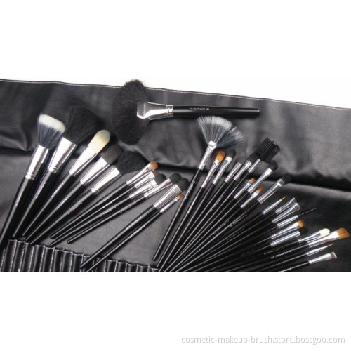 Natural hairs Professional make-up brush set